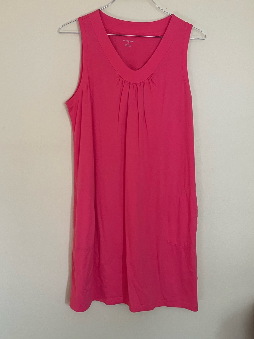 Land’s End Casual Dress Pink Size M
